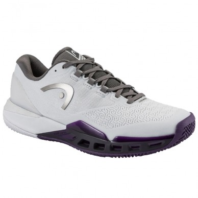 Head Revolt Pro 5.0 Clay Men light grey purple night 2026 Padelskor