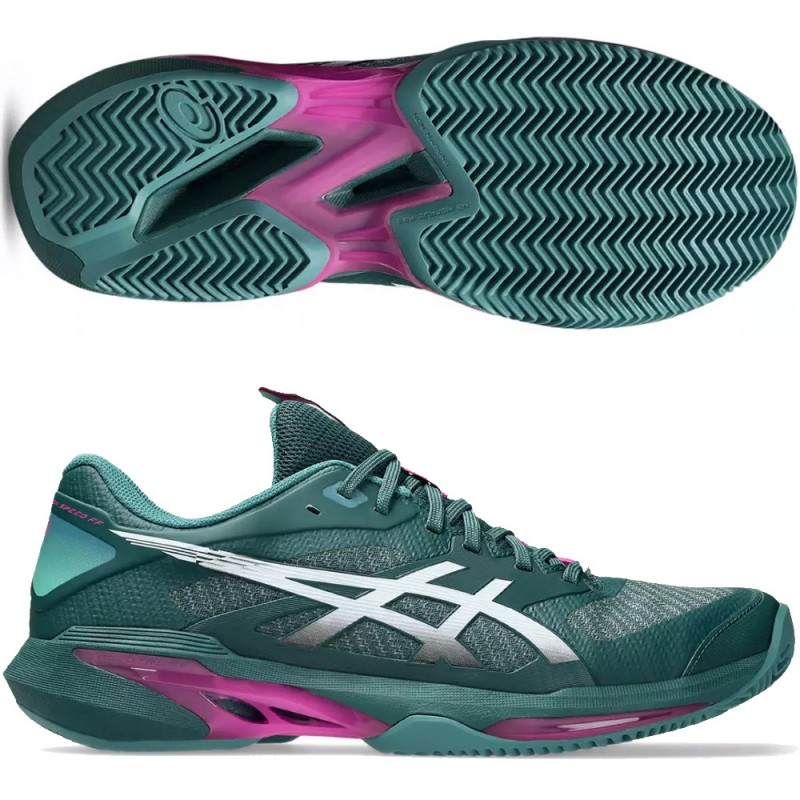 Asics Solution Speed FF 4 Clay dark neptune white 2026 padelskor