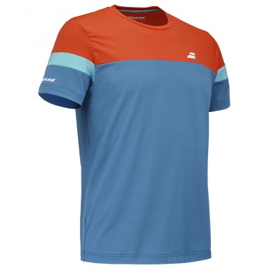 Babolat Crew Neck blå T-shirt
