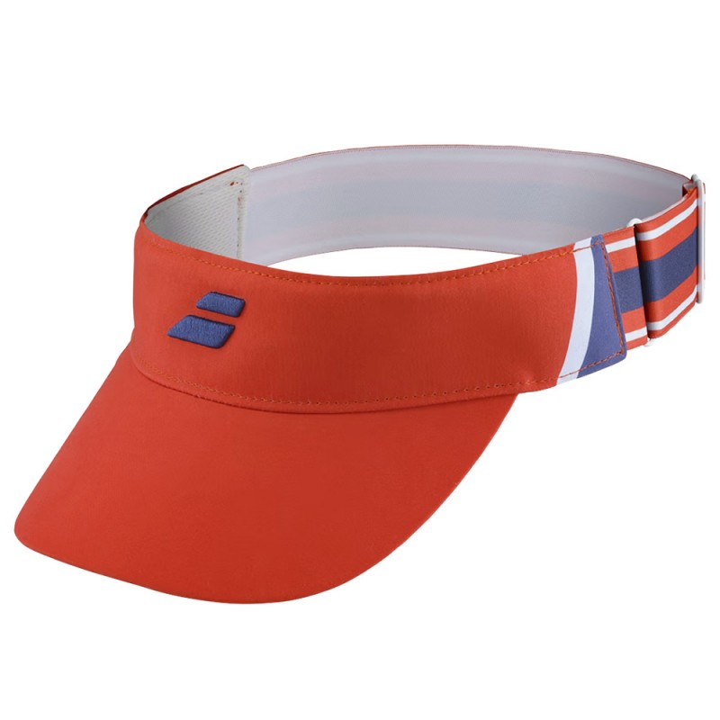 Visor Babolat tomatröd skärm