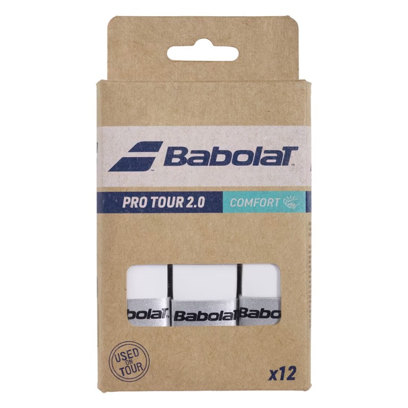 Overgrips Babolat Pro Tour 2.0 x 12 vita