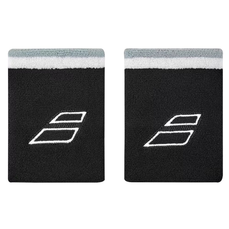 Wristbands Babolat Terry Jumbo svarta