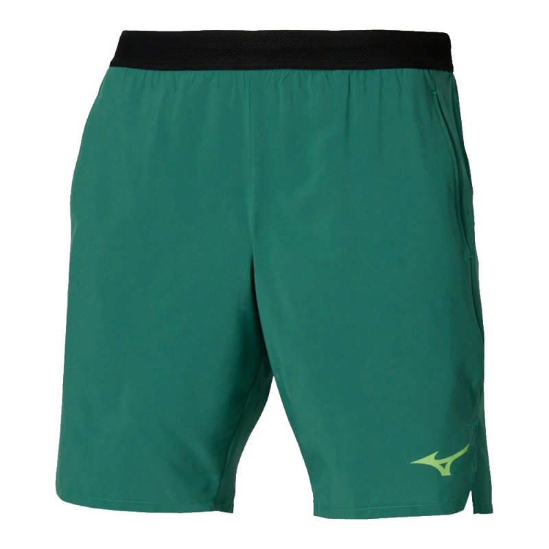 Mizuno Tennis 9 Inches Laser grön Short