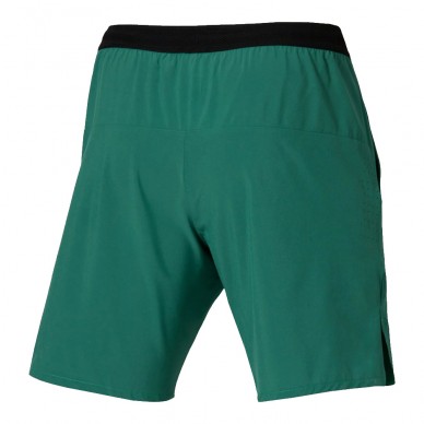Mizuno Tennis 9 Inches Laser grön Short