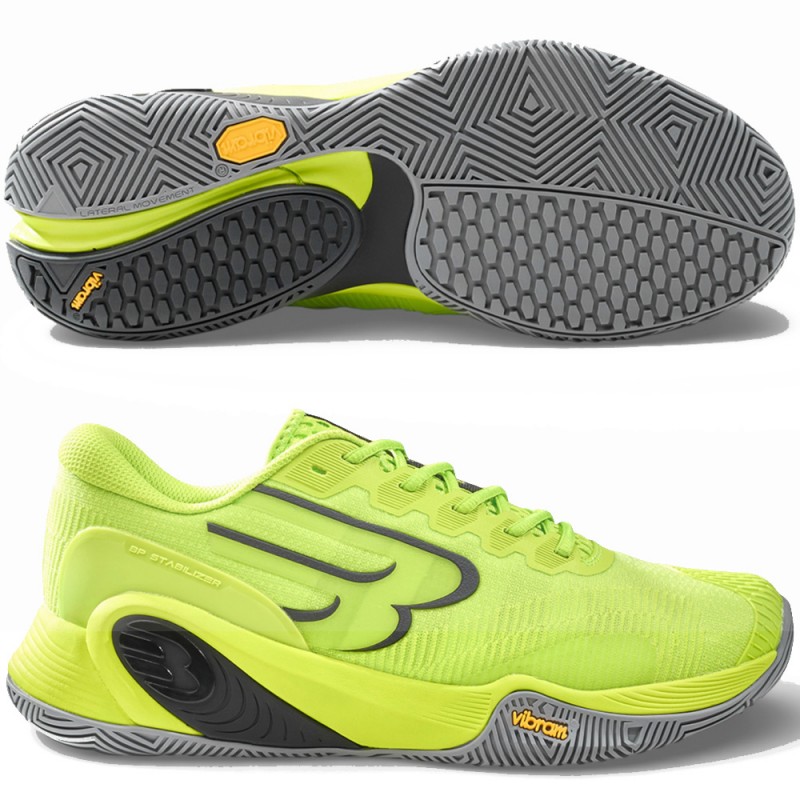 Bullpadel Hack Vibram 26V lime 2026 Padelskor