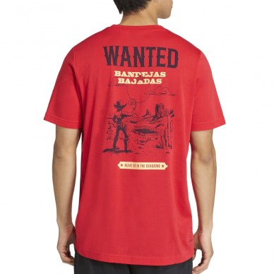 Adidas Wanted röd T-shirt
