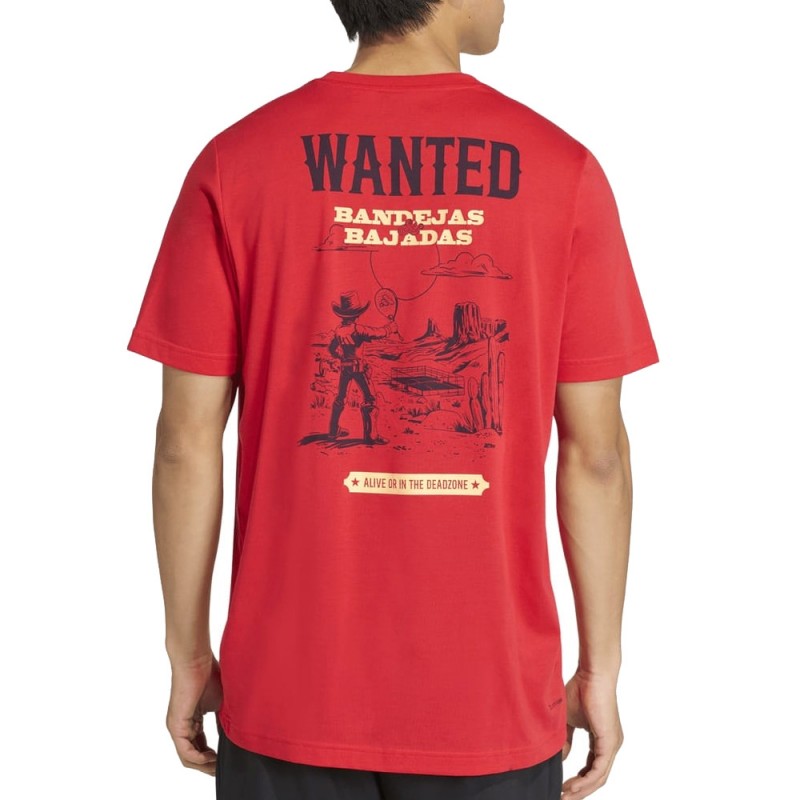 Adidas Wanted röd T-shirt