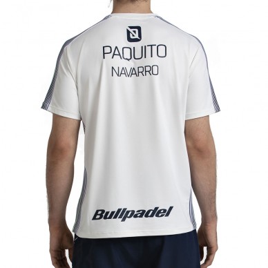 Bullpadel Paquito 26V benvit T-shirt