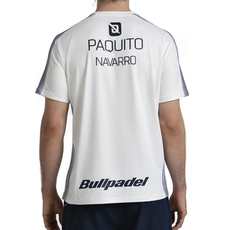 Bullpadel Paquito 26V benvit T-shirt