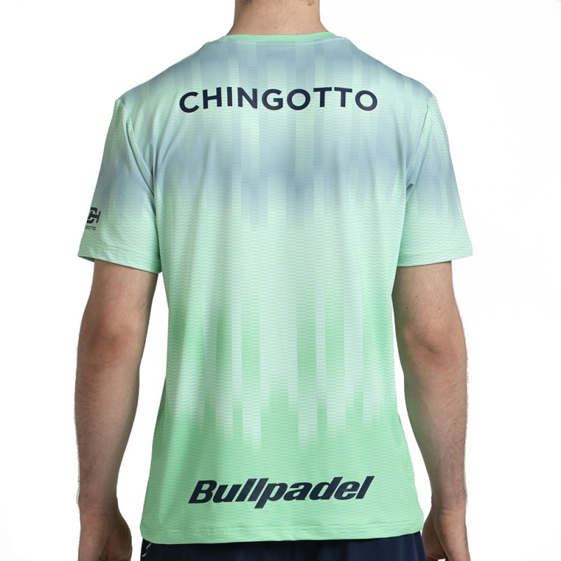 Bullpadel Chingotto 26V acidgrön T-shirt