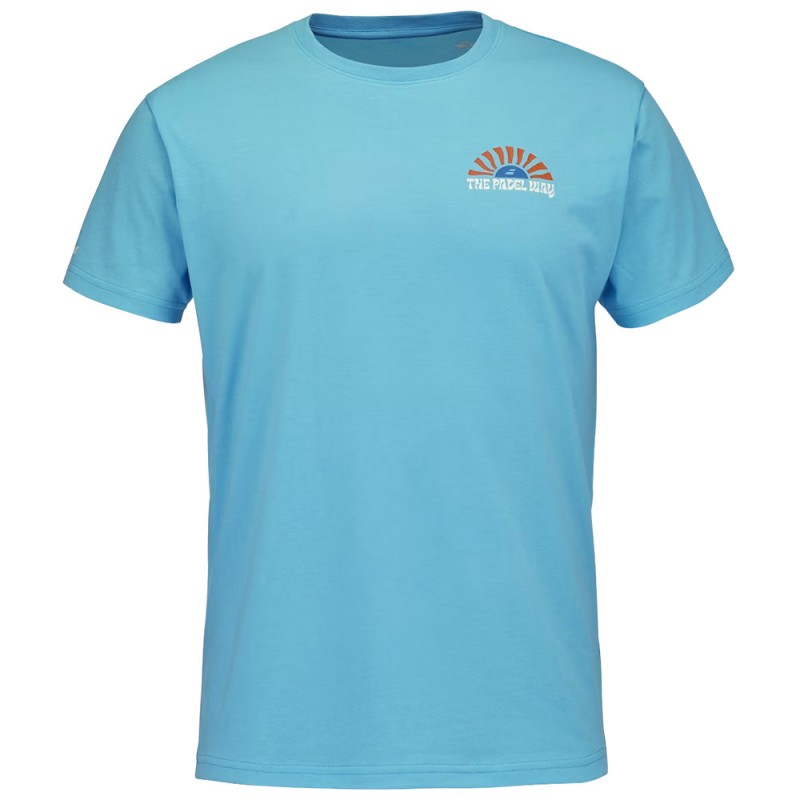 Babolat Perf Cotton blå T-shirt
