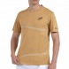 Bullpadel Cheles ockra melerad T-shirt