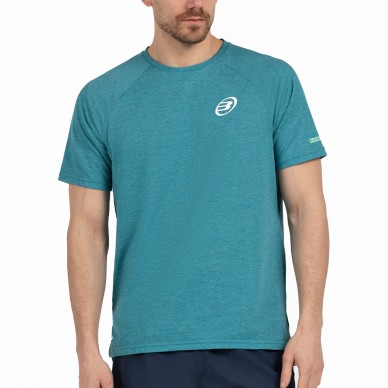 Bullpadel Montse blågrön melange t-shirt