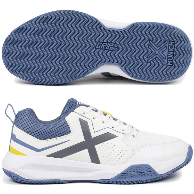 Munich Focus 04 white blue 2026 Padelskor