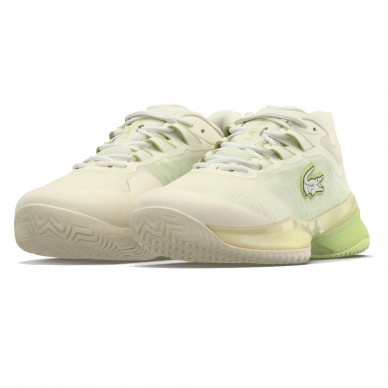 Lacoste AG-LT Ultra off white green 2026 Padelskor