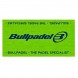 Handduk Bullpadel BPTOWEL26 150X90 syrlig grön