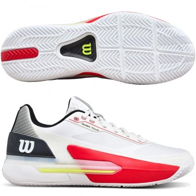 Wilsons Rush Tour 5 Clay white black 2026
