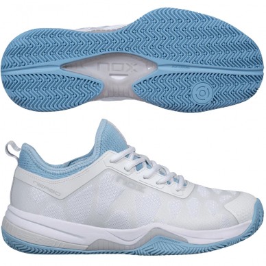 Nox Nerbo white dusk blue 2026 Padelskor