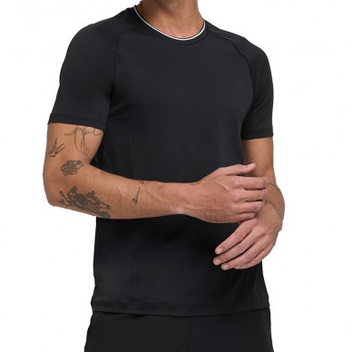 Wilson Team Seamless Crew svart T-shirt