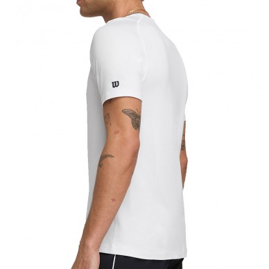 Wilson Team Seamless Crew vit T-shirt