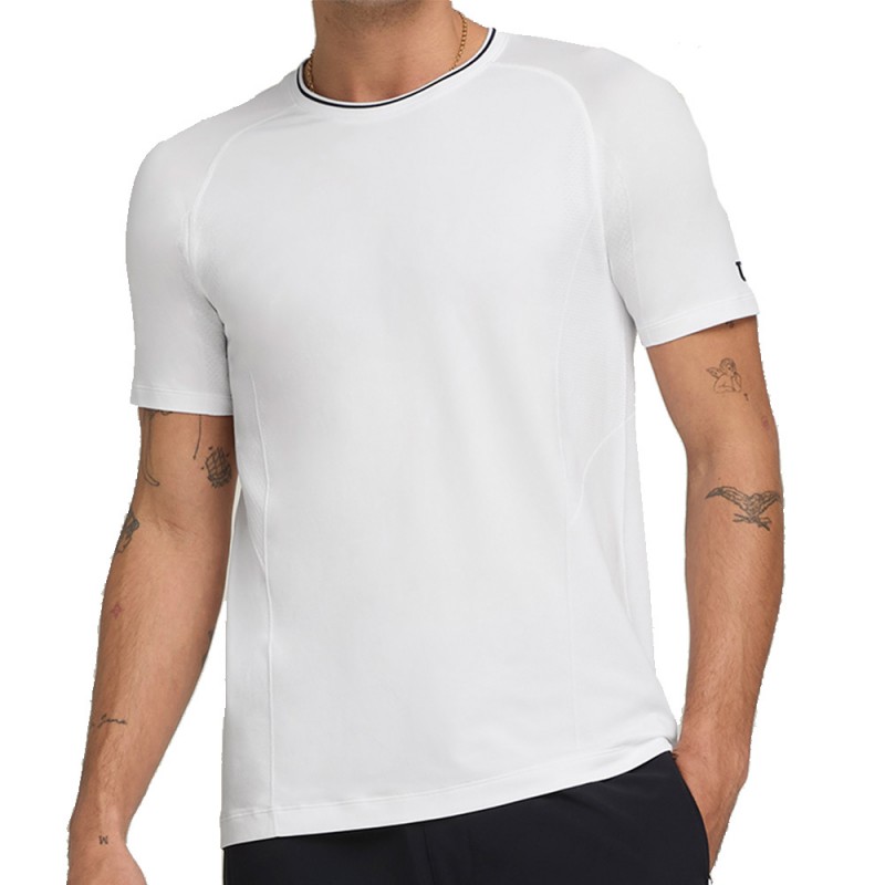 Wilson Team Seamless Crew vit T-shirt