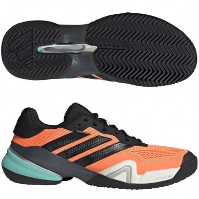 Adidas Barricade 14 M Clay flash aqua lucid orange 2026 Padelskor