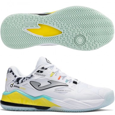 Joma Spin Men 2602 white 2026 Padelskor