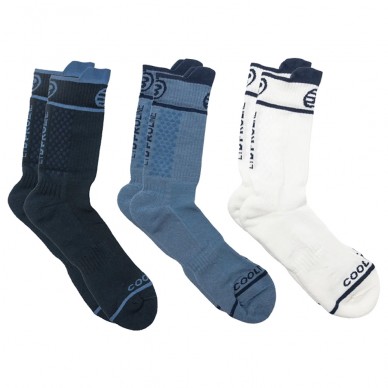 Socks Bullpadel BP26PRU1 3-pack flerfärgade