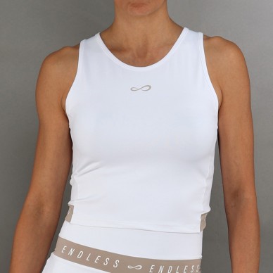Endless Chill II vit delave T-shirt