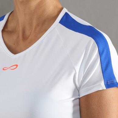 Endless Mesh II vit royal T-shirt