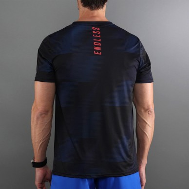 Endless Ace Vector marinblå t-shirt