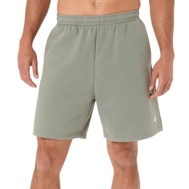 Asics Fleece Relaxed 7IN grön salvia short