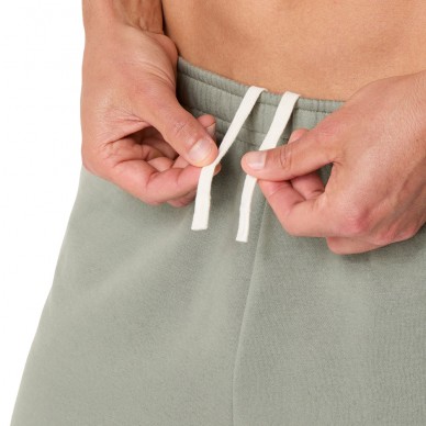 Asics Fleece Relaxed 7IN grön salvia short