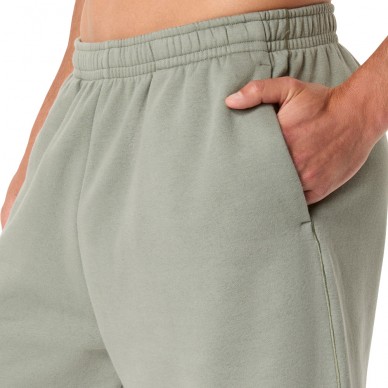 Asics Fleece Relaxed 7IN grön salvia short
