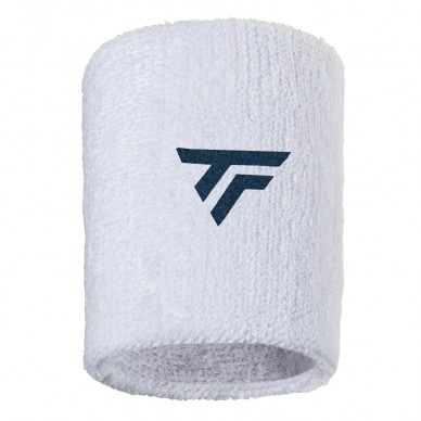 Armband Tecnifibre XL vit blå logotyp