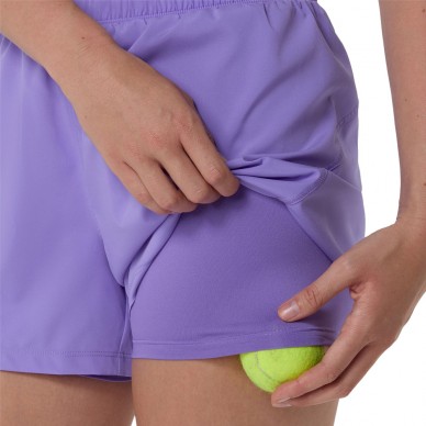 Asics Padel Court 2IN1 lila Short