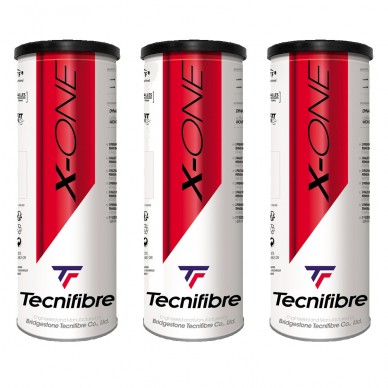 Pack 3 Tecnifibre X-One 3 3 Rör
