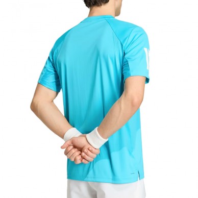 Adidas Club 3STR blå cyan T-shirt