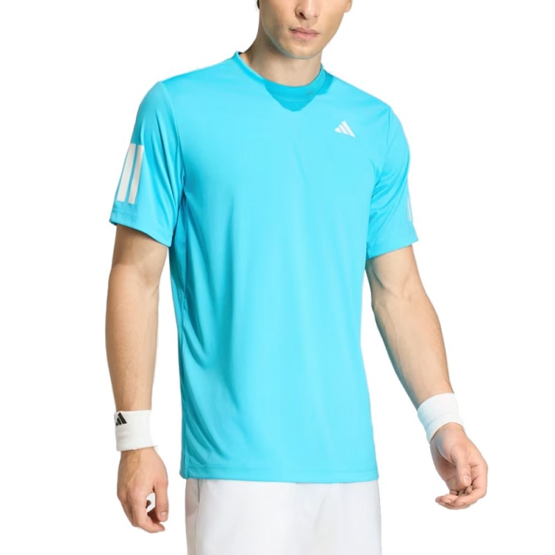 Adidas Club 3STR blå cyan T-shirt