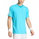 Adidas Club 3STR blå cyan T-shirt