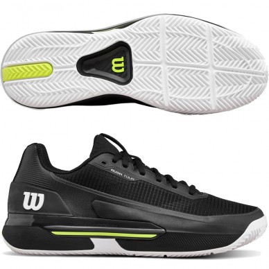 Wilson Rush Pro 5 Tour svart 2026 padelskor