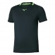 Mizuno Tennis Tee svart T-shirt