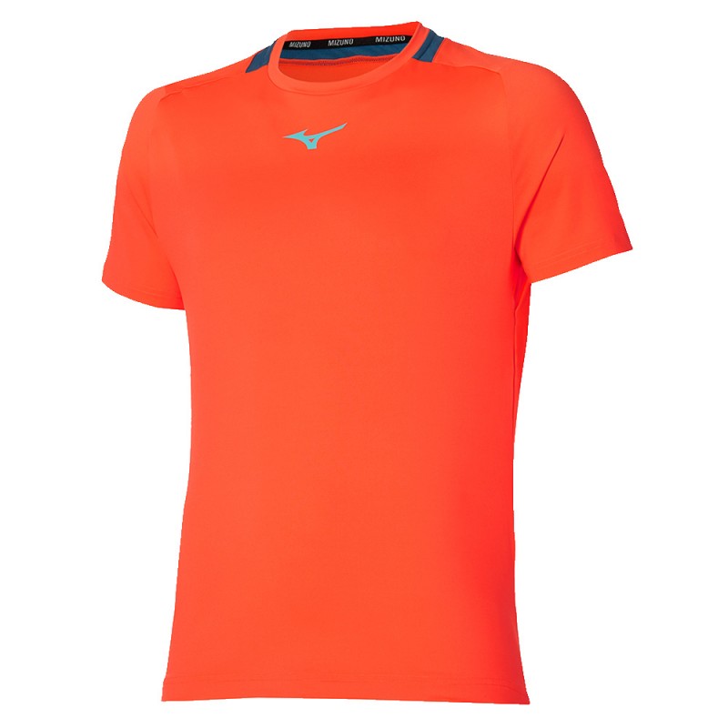 Mizuno Tennis Tee röd T-shirt