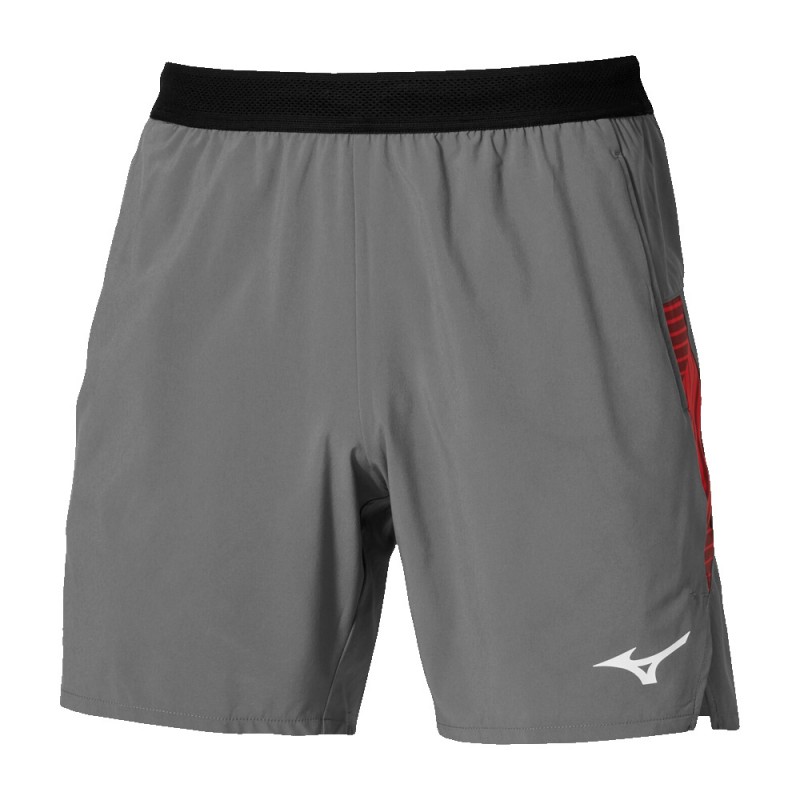 Mizuno Tennis 7 Inches Amply grå short