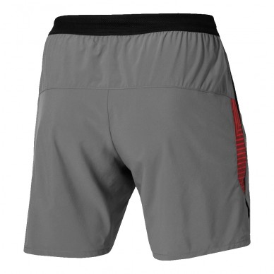 Mizuno Tennis 7 Inches Amply grå short