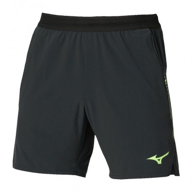 Mizuno Tennis 7 Inches Amply svart Short