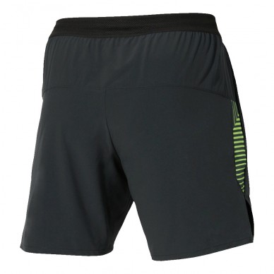 Mizuno Tennis 7 Inches Amply svart Short