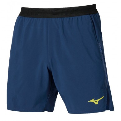 Mizuno Tennis 7 Inches Amply blå Short