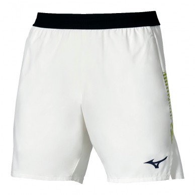 Mizuno Tennis 7 Tum Amply vit gul short
