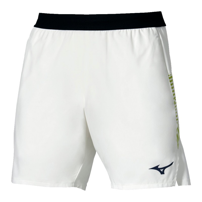 Mizuno Tennis 7 Tum Amply vit gul short